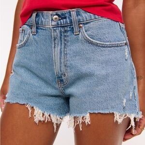 NWT Abercrombie Curve Love High Rise Mom Short